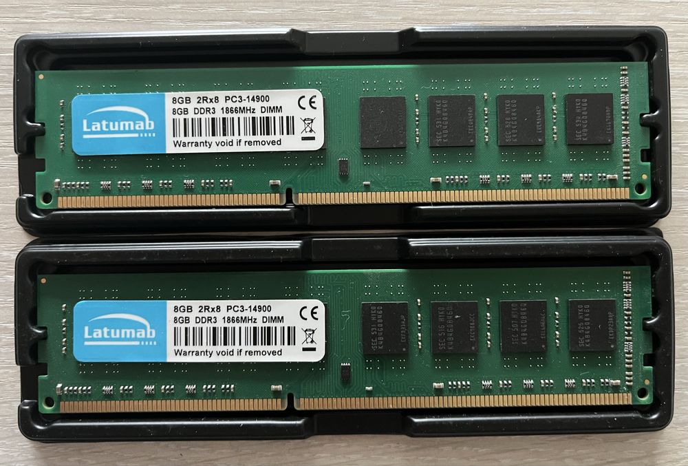 Latumab DDR3 1866 8gb x 2 Kit