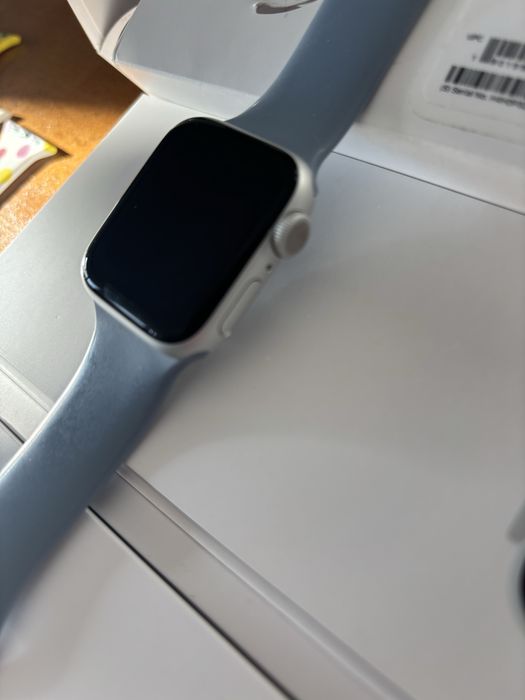 Apple Watch Series 6 40mm silver white, gps, fullbox, dama