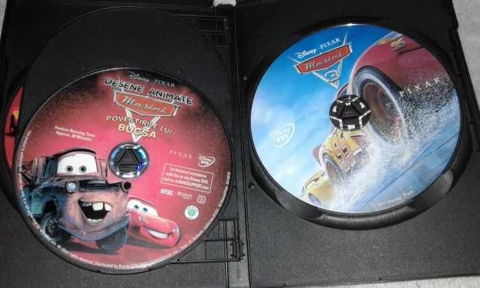 Disney Masini - Cars colectie completa 4 DVD dublat romana