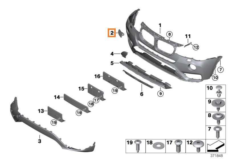 Capac NOU spalator stropitor far BMW X3 F25 51117338568