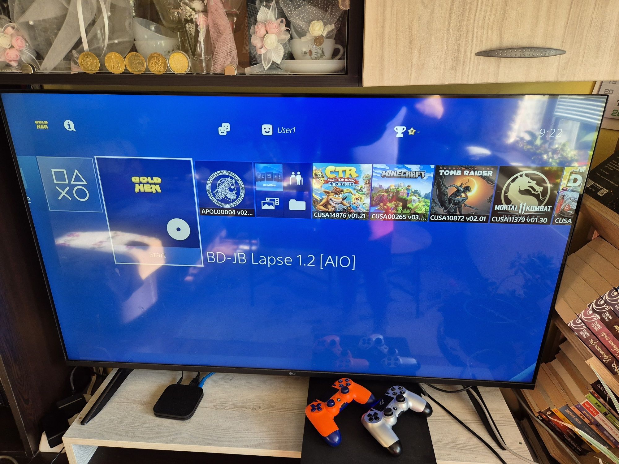 Playstation 4 slim-12.02 Firmware Hen