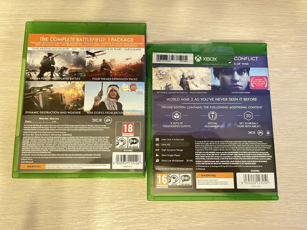 Battlefield Collection Xbox /  Battlefield 1/5 Revolution Xbox One