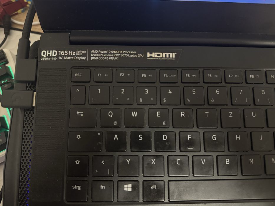 Laptop Gaming Razer blade rtx 3070