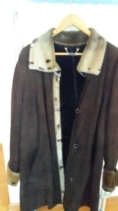 Женская зимняя дубленка (50-52 размер)