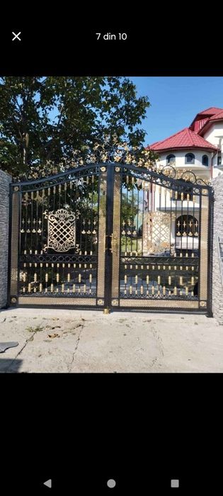 Porți și garduri din fier