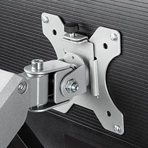 Регулируема стойка за монитор с газов амортисьор и С скоба, ErGear