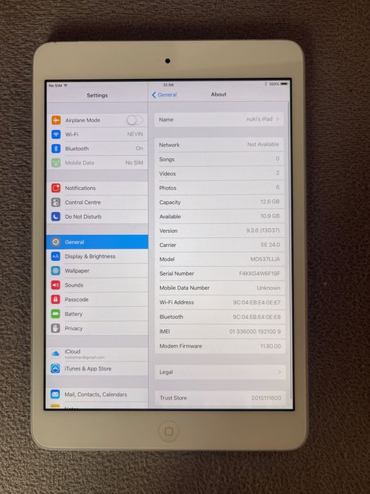 Ipad mini 2 бр 16 gb