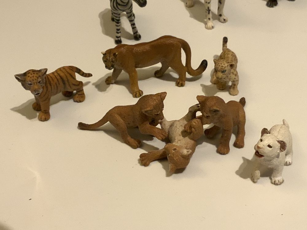 100 figurine cu animale de colectie pt. colectionari schelich papo,