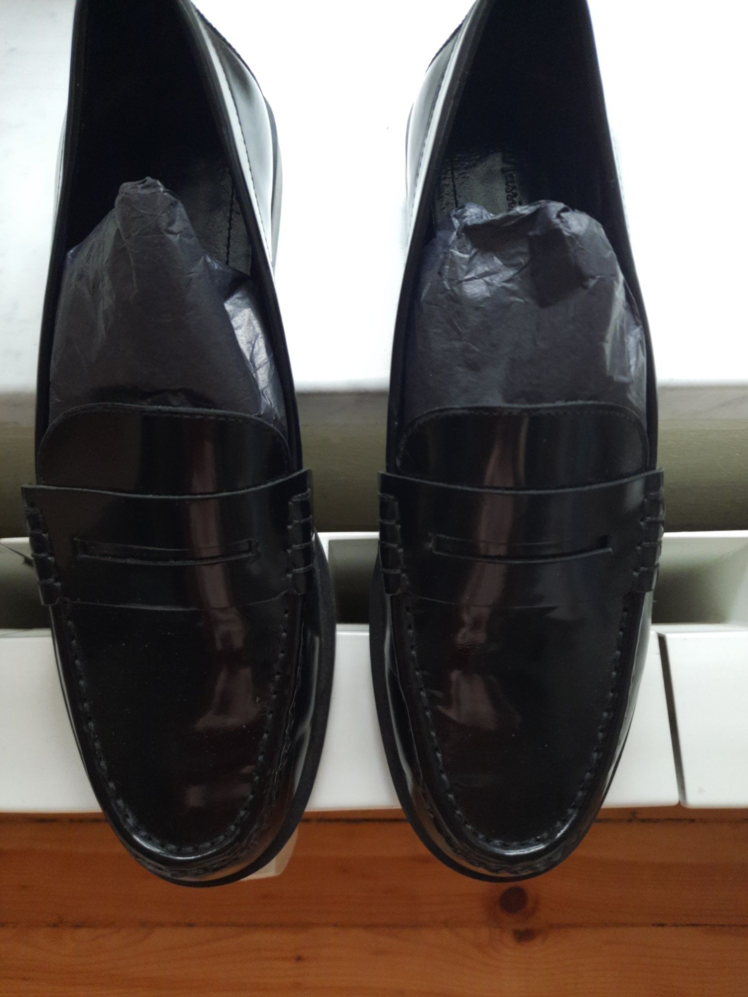 Кожени мокасини на Massimo Dutti