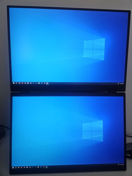 Monitor portabil dual EHOMEWEI X1 — 16" FHD ×2, culori superbe, star