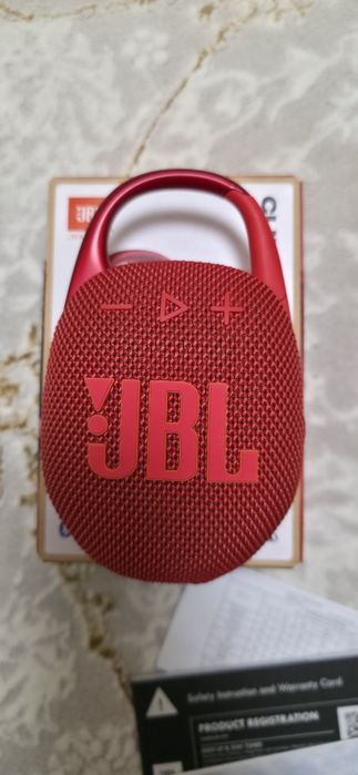 Новая JBL CLIP 5 Красного цвета,  Оригинал,  по низкой цене!