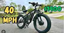 Bicicleta electrica dual motor