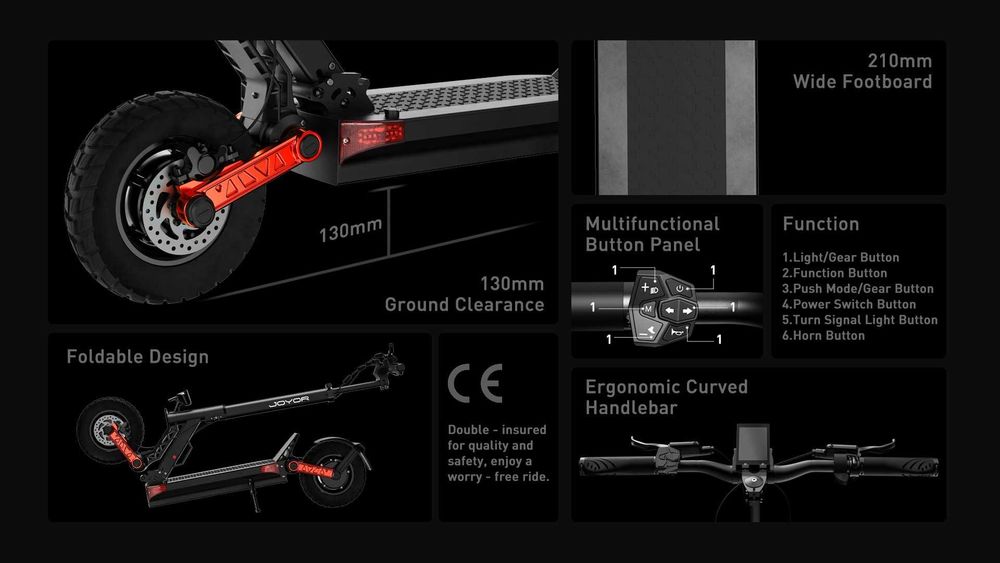 Sigilata‼️JOYOR S10-S-Z‼️2025‼️NOUA‼️Dual Motor 2000W‼️70Km/h‼️