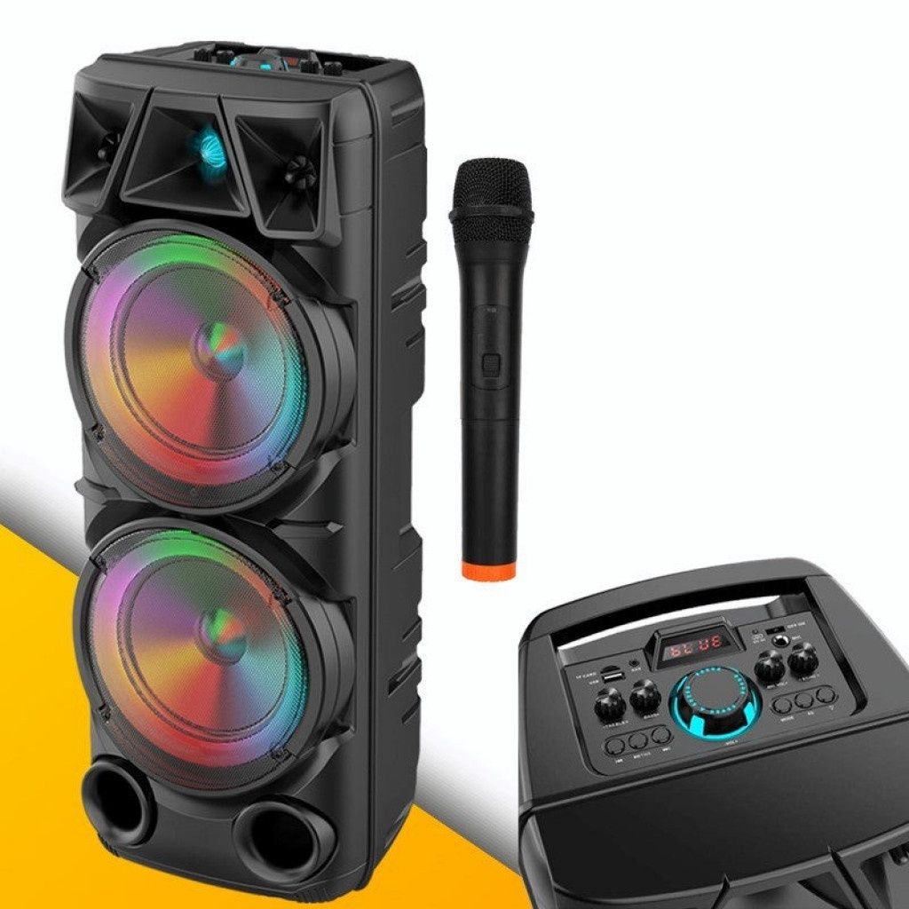 Караоке Big Boss Bluetooth колонка с микрофон ZQS 8210

Информация :
