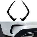 Set Extensii Ornamente Prelungiri Simple Bara Spate BMW G20 G21, Negru