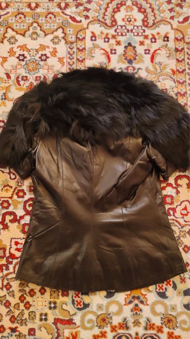 Жилетка кожаная Турция