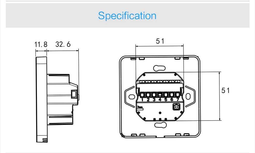 Termostat  220V Controler de încălzire prin pardoseală