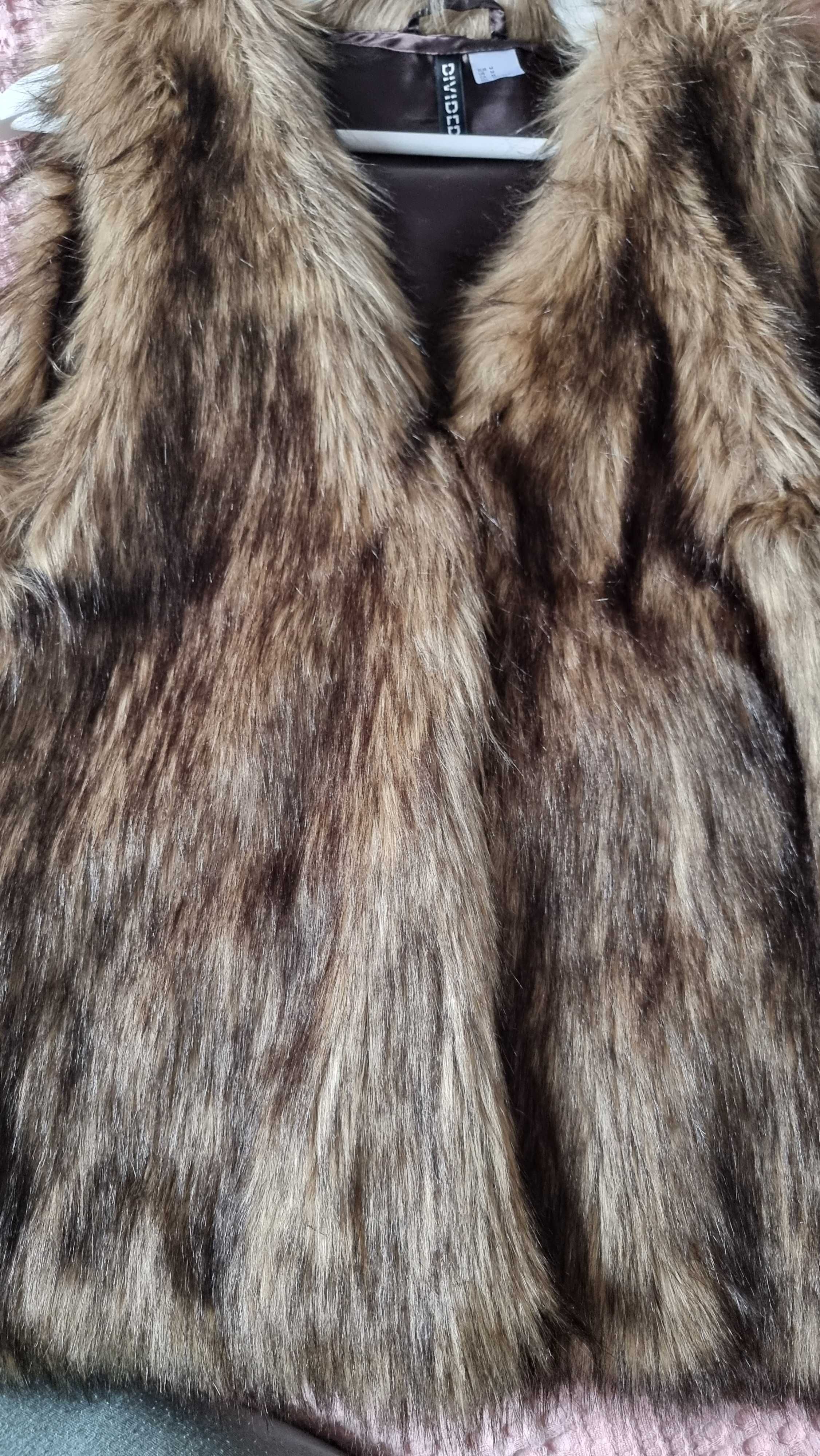 Елек H&M изкуствен косъм М размер