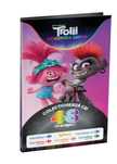 Album colector magnetic trolii  Album Trolls magneți carrefour jucarii