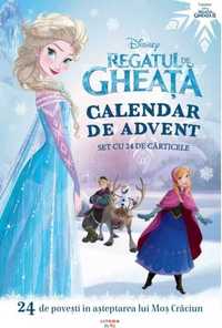 Disney. Regatul de gheata. Calendar de advent Set cu 24 de carticele.