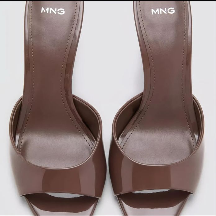 Мюли на каблуке от Mango
