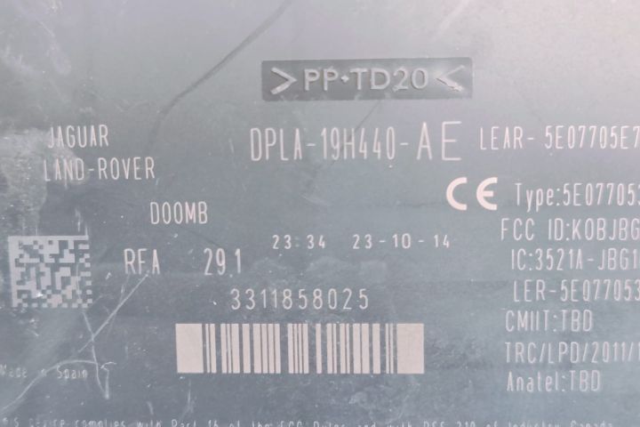 Modul confort DPLA19H440AE Land Rover Range Rover Sport a 2-a generat