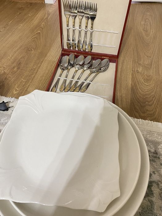 Посуды разные , ет табақ, столовые приборы,фильтр