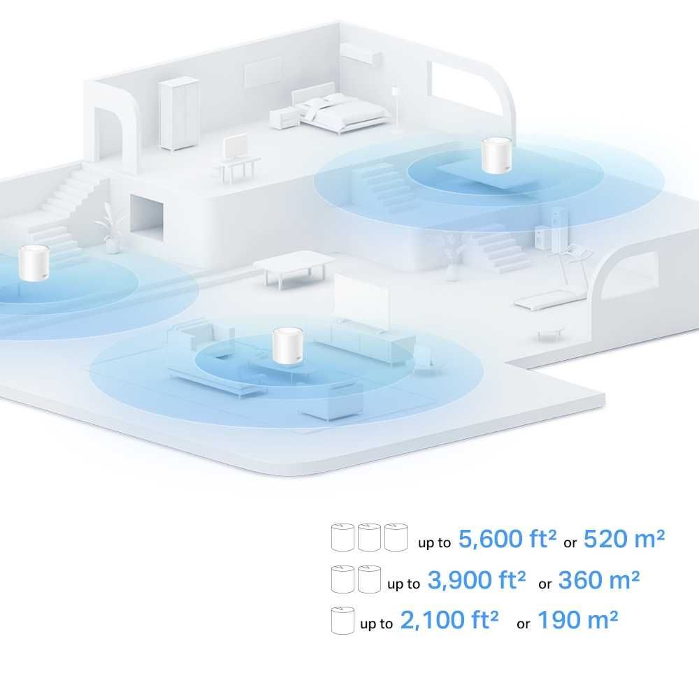 Wi-Fi роутер TP-Link 	Deco X10(1-pack) AX1500