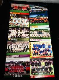 Футболни отбори от Български списания