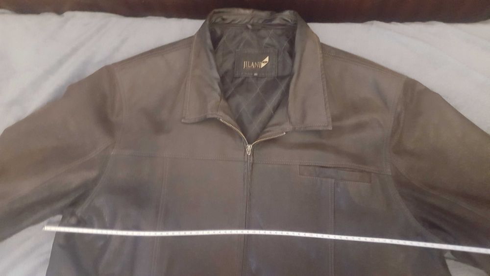 Голямо мъжко кожено яке от естествена кожа