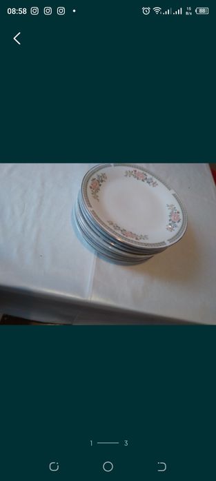 Тарелки порционные, для второго блюда