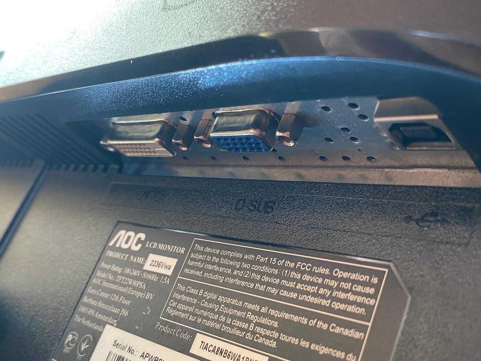 AOC 2236Vwa Monitor FULL HD