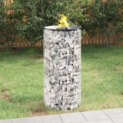 Мангал из габиона