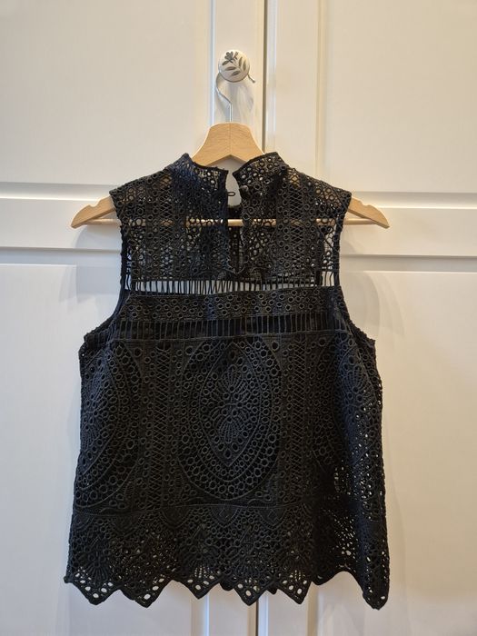 Дамска блуза дантела Mango S