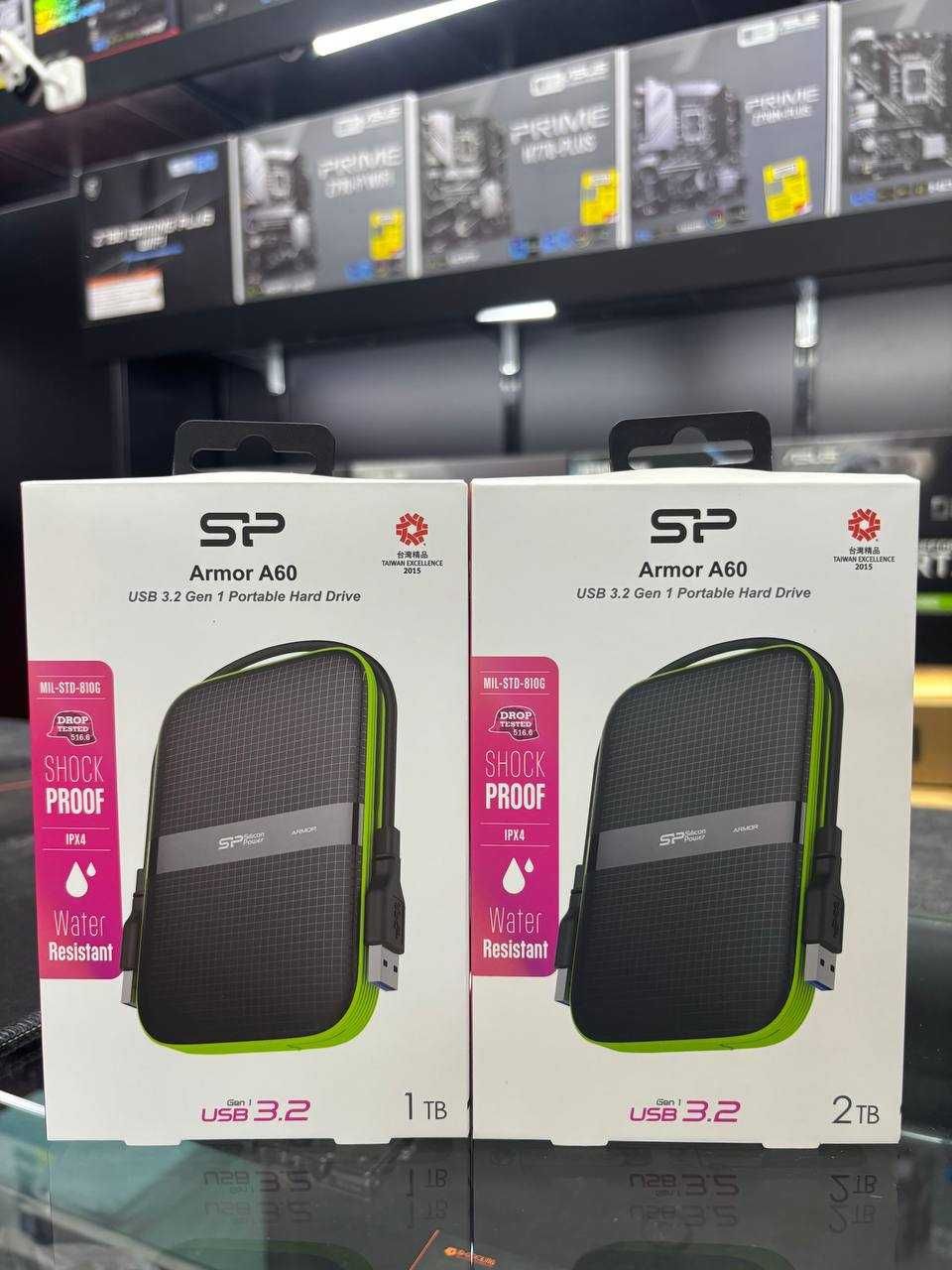 Новый Vnesh Hard SP USB 3.2, A60, A62, A75 - 1TB, 2TB, 5TB