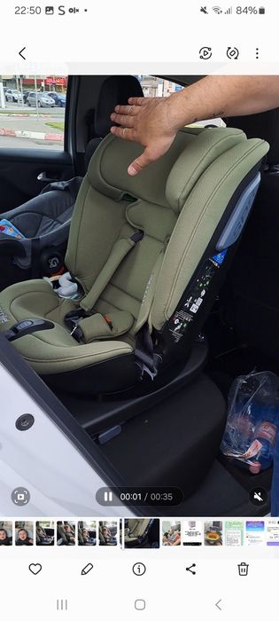 Vand Scaun Auto  Coccolle  Velsa rotativ  360g sistem  isofix NOU