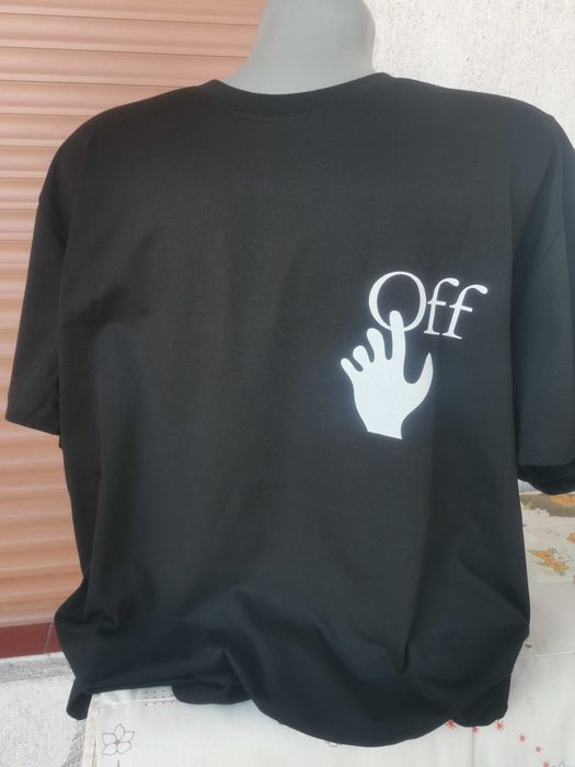 Мъжка тениска с къс ръкав Off -White