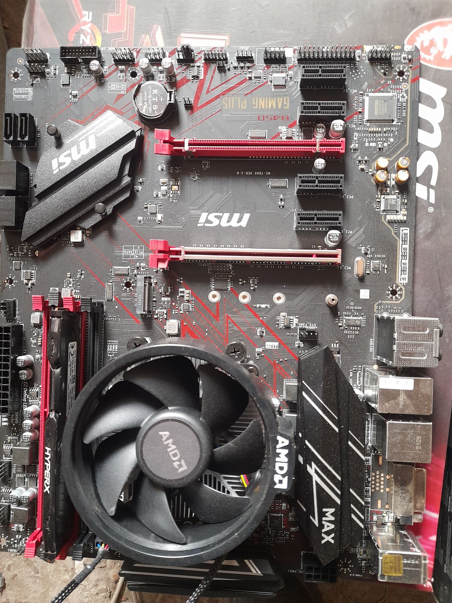 Placa baza msi b450 a pro max  msi gaming plus  z270a pro