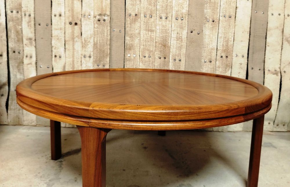 Masuta veche din lemn de tec, stil Mid Century Modern, Austria/Masa