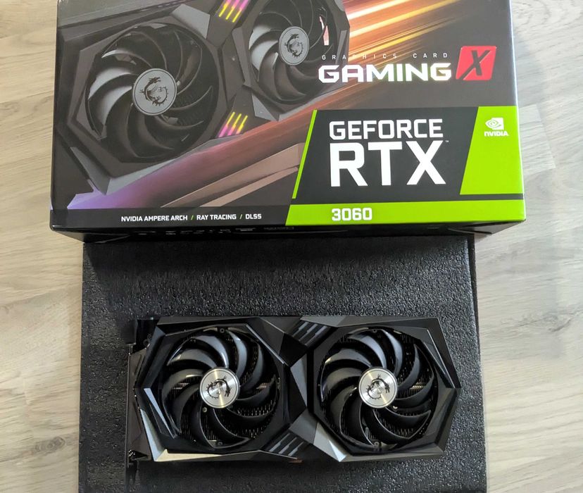 Placa video MSI RTX 3060 GAMING X 12GB GDRR6