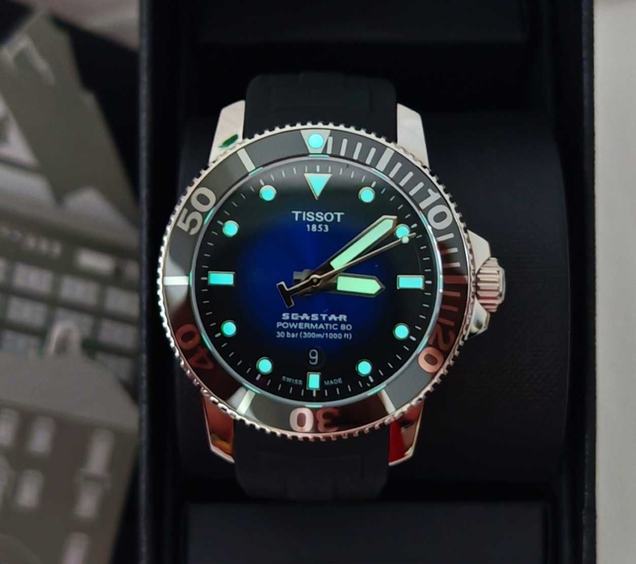 TISSOT SEASTAR 1000 POWERMATIC 80 Citizen ProMaster Diver chronograph