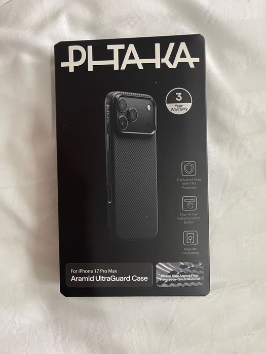 Чехол Pitaka Aramid UltraGuard Case для iPhone 17 Pro Max