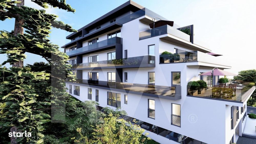 Teren de vanzare cu autorizatie bloc  22 apartamente cu terase - Sibiu