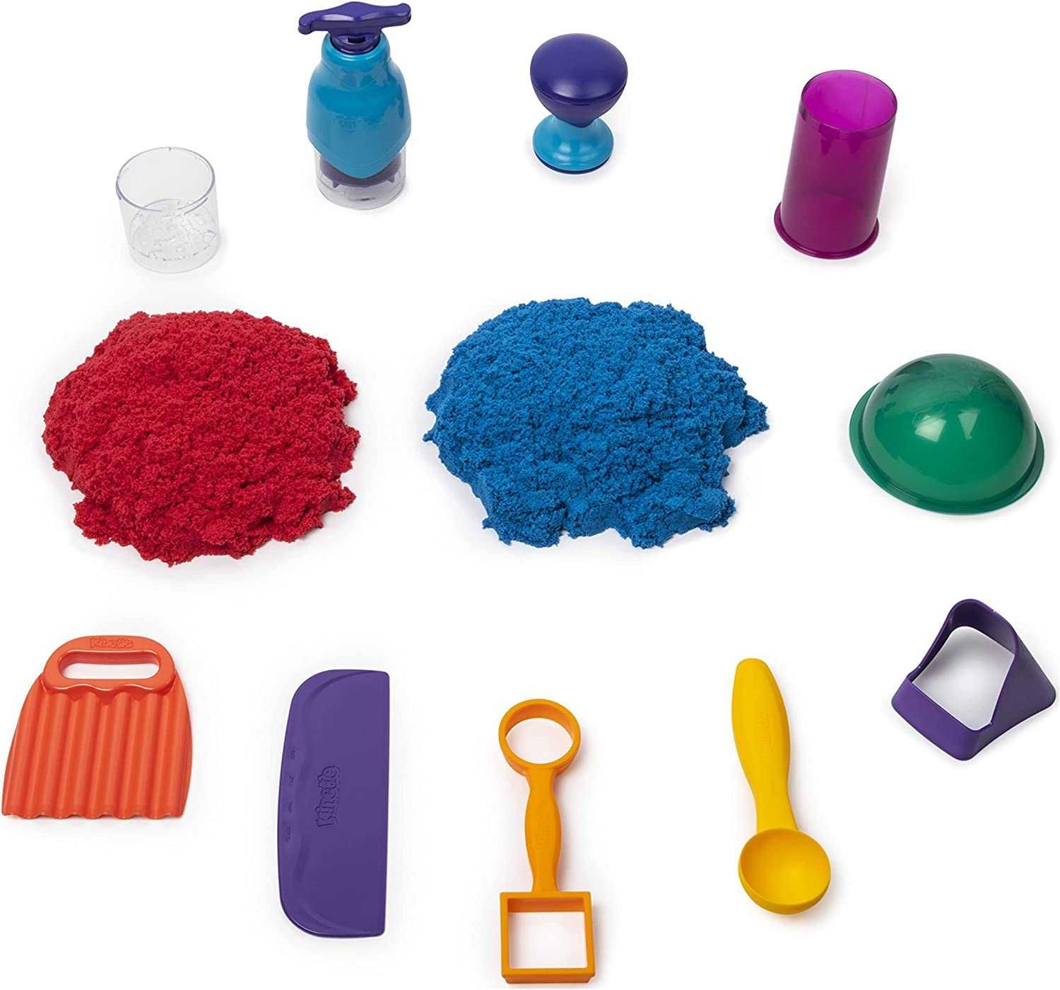 Кинетичен пясък Kinetic Sand моделиращ Несъхнещ Spin Master - 2 модела
