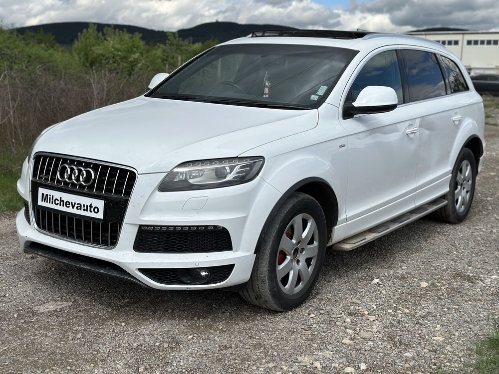 Ауди ю7 3.0тди с лайн  фейс на части / audi q7 3.0tdi s line face