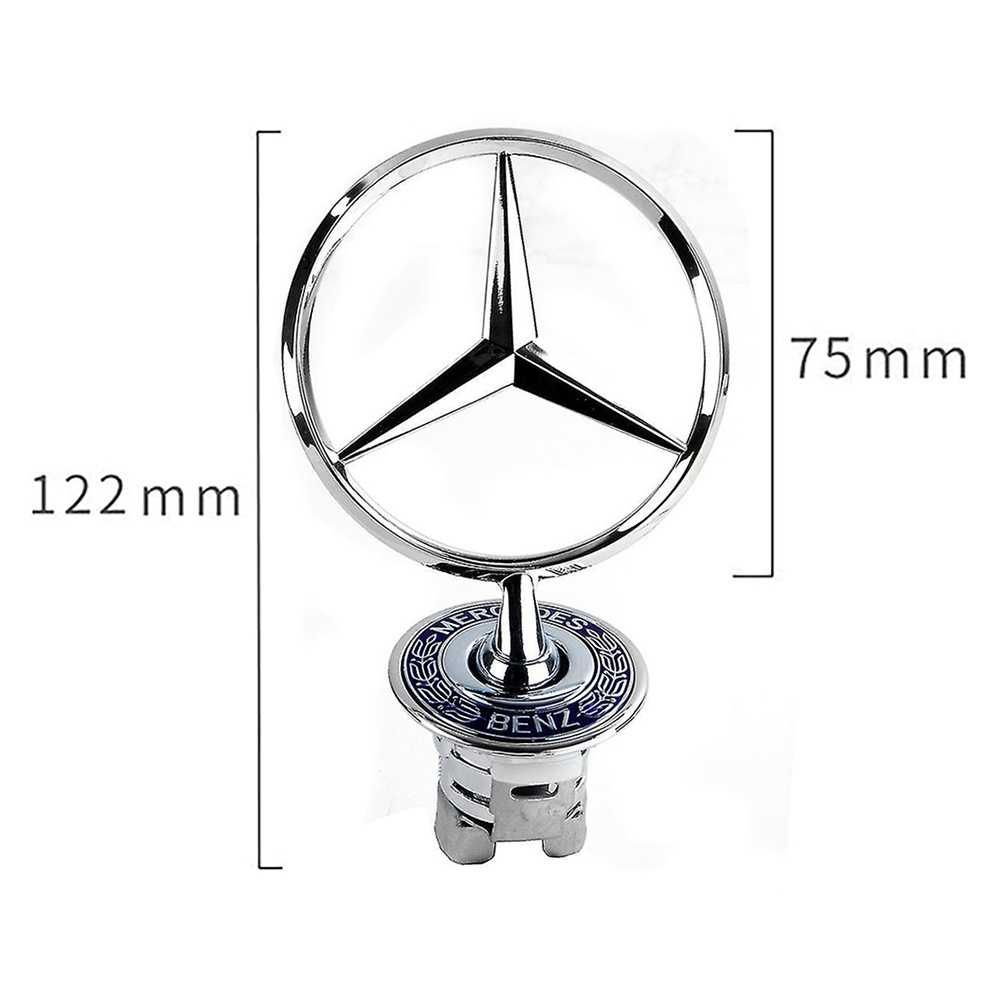 Emblema metalica Mercedes Benz - capota