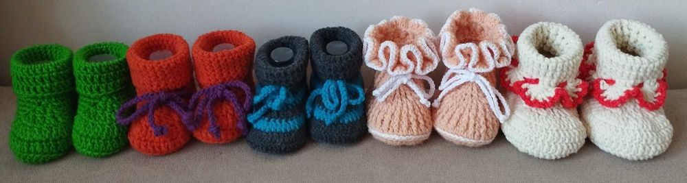 Пинетки, ручная работа