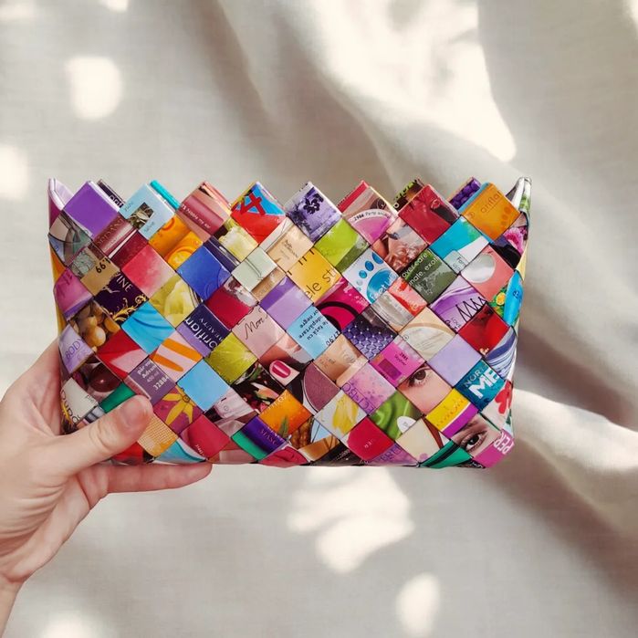 Geanta plic din hârtie plastifiata