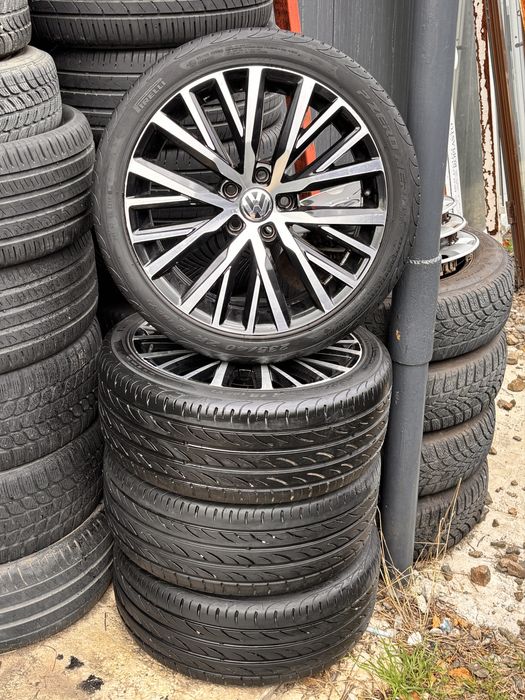 Jante R18 model Lakewille VW + anvelope vara 235/40/R18