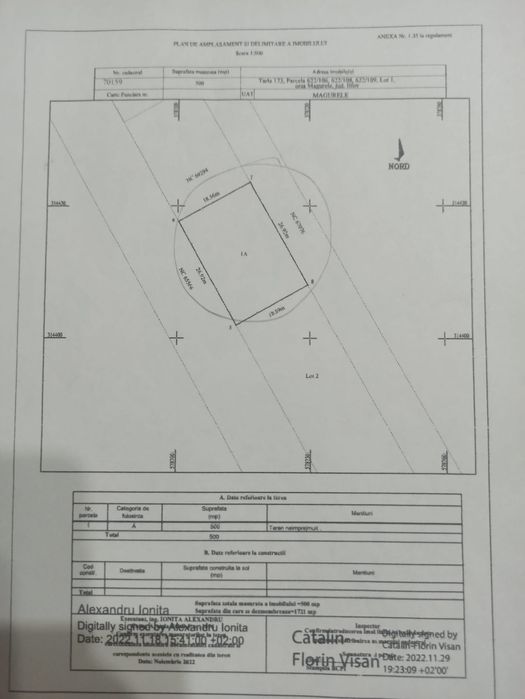 Teren de vânzare 500m lângă București. Direct proprietar,